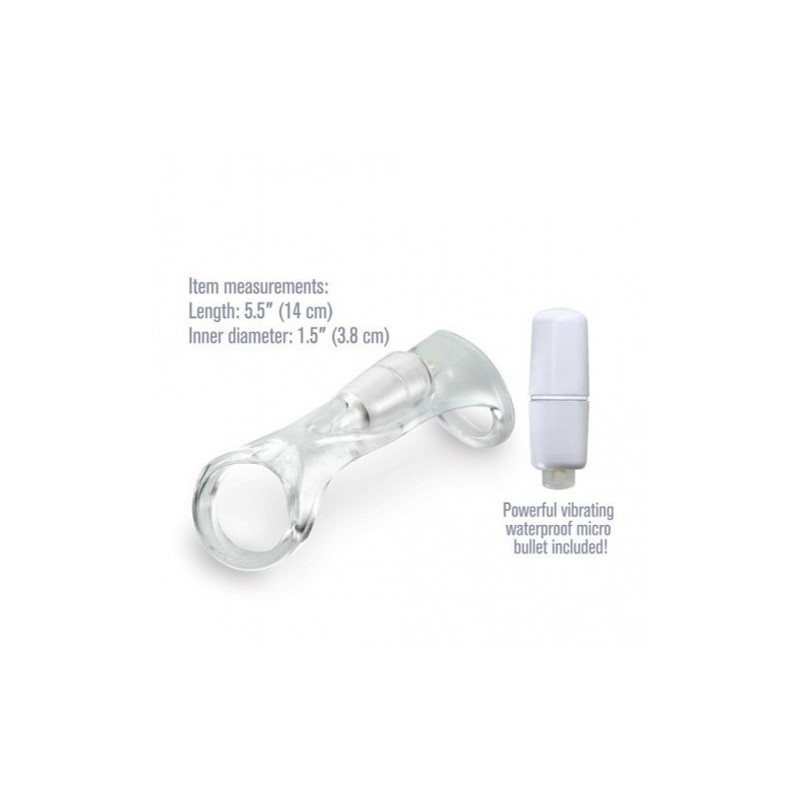 Προσθετικο διπλό Δακτυλίδι Πέους με δόνηση της Fantasy X-Tensions