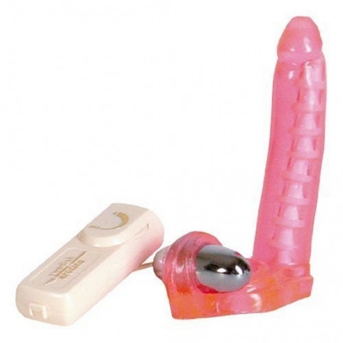 Δακτυλίδι πέους με προσθετικό τσουτσούνι και βολίδα δόνησης