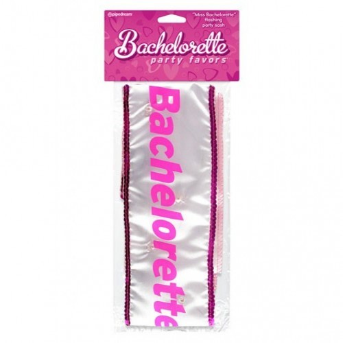 Miss Bachelorette Flashing Party Sash