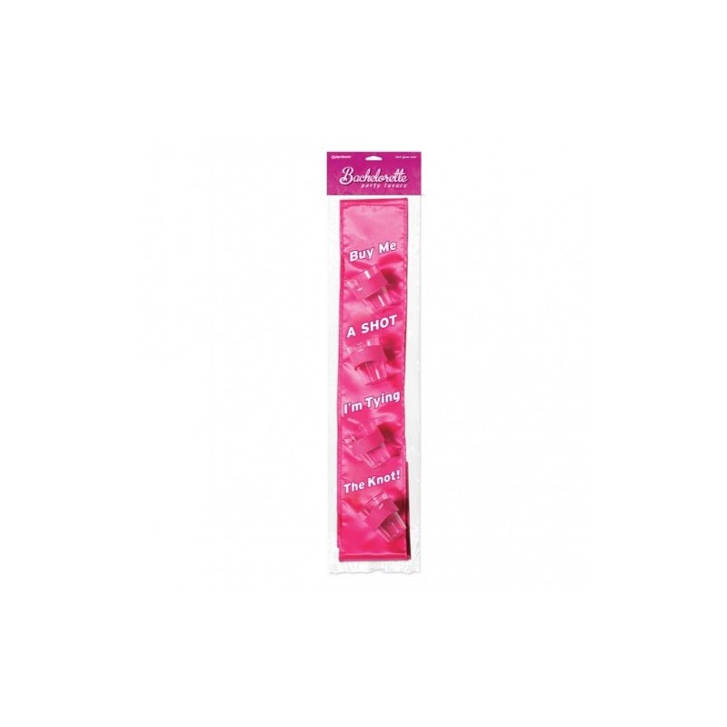 Bachelorette Shot Glass Sash