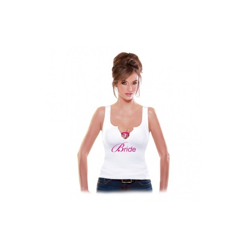 Bride Shot Glass Tank Top 2xl-3xl