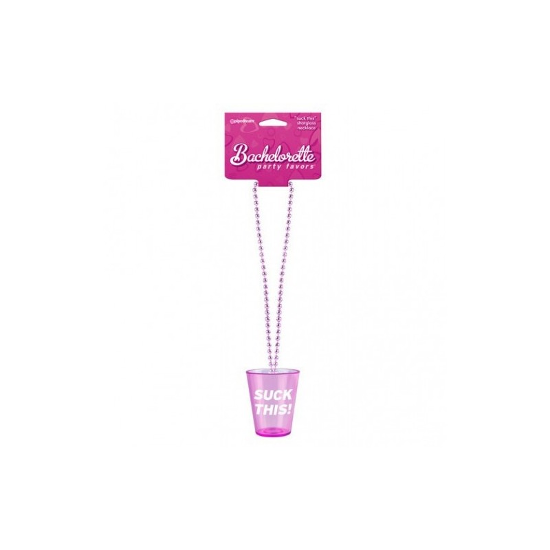Suck This Shot Glass Necklace