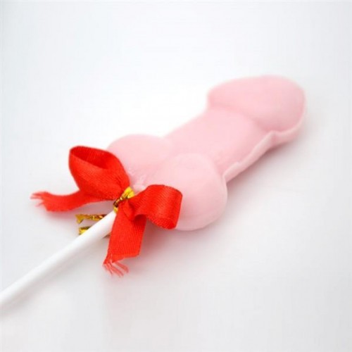 Strawberry-flavor Willy Lollipop