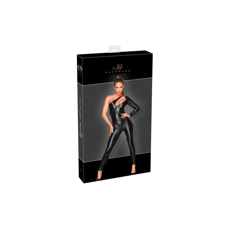 Noir One-Shoulder Jumpsuit