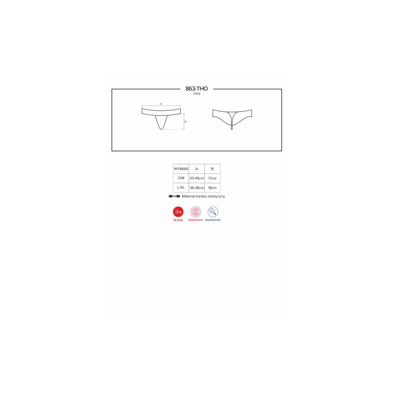 Obsessive Εσώρουχο στρινγκ κόκκινο