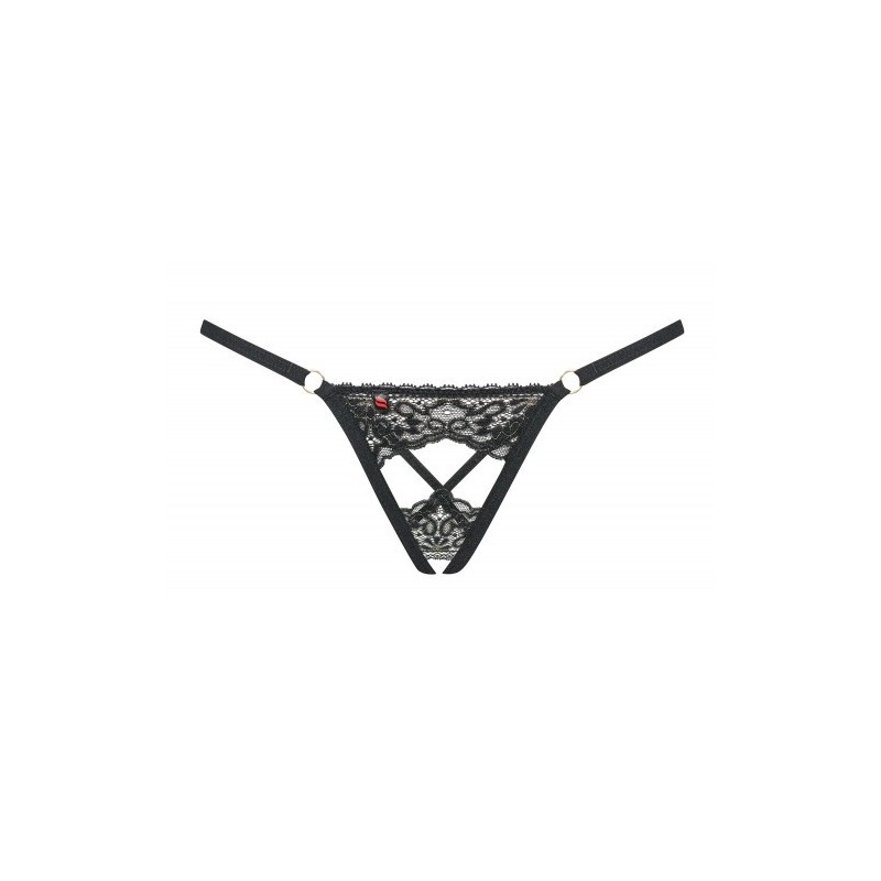 Obsessive Meshlove Στρίνγκ με Ανοιχτό Κάβαλο