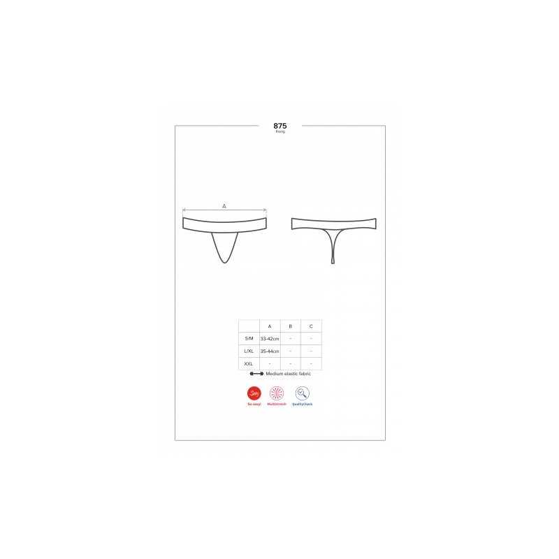 Obsessive Σέξυ στρίνγκ με τιράντες