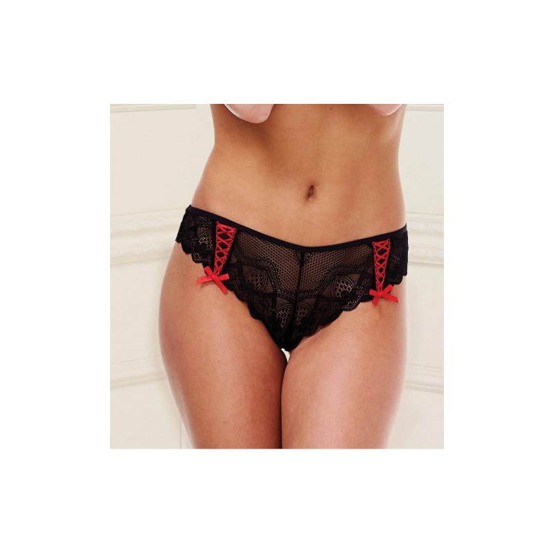 Baci Lace Boyshort With Ribbons