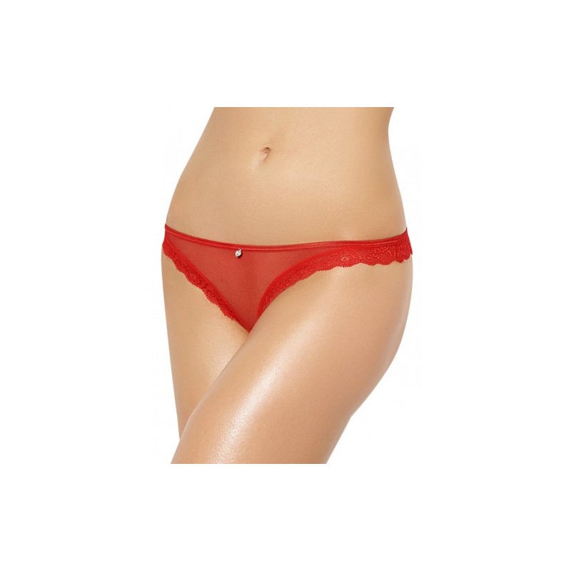 Cheeky Red Fishnet Panty