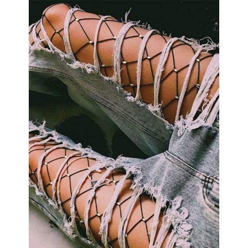 Sparkle Fishnet Pantyhose