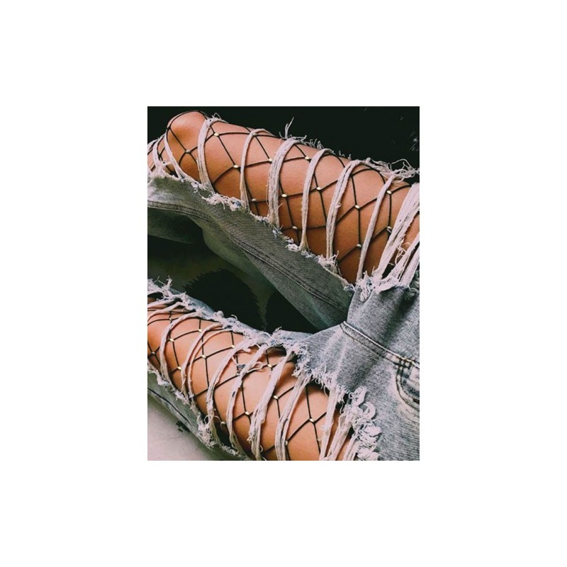 Sparkle Fishnet Pantyhose