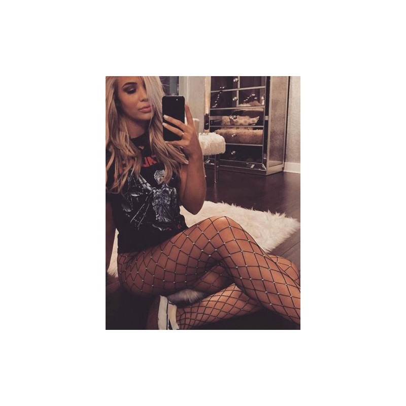 Sparkle Fishnet Pantyhose