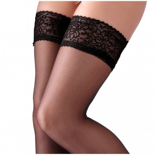 Σέξη Μαύρες Κάλστες με Δαντέλα Cottelli