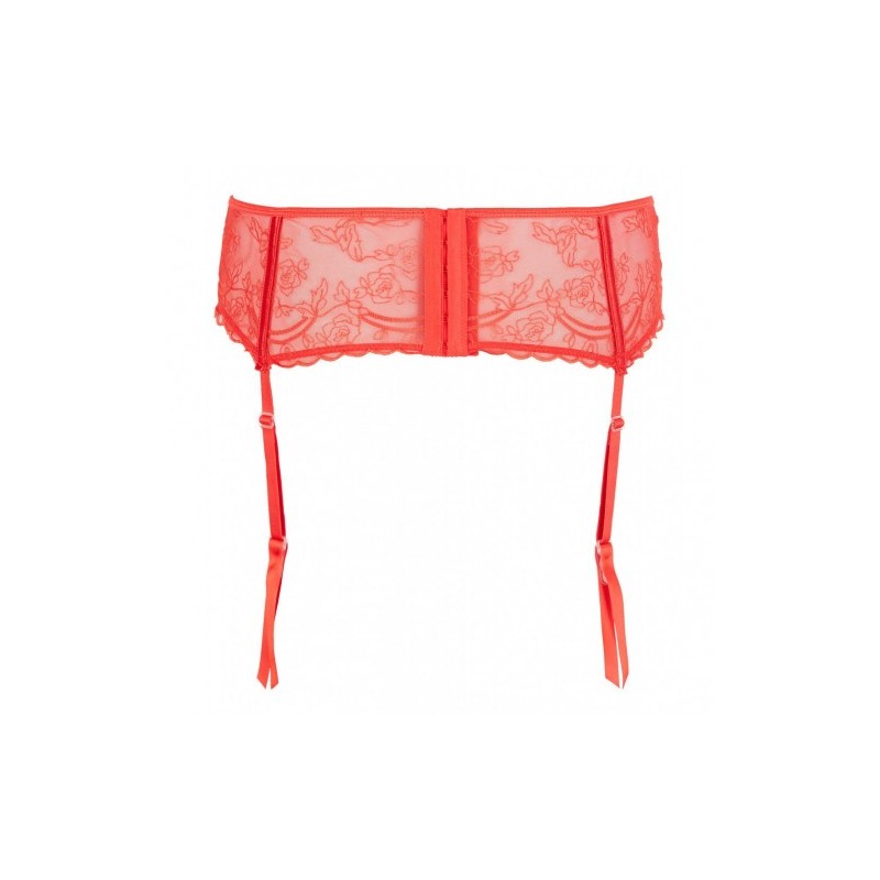 Red Suspender Belt