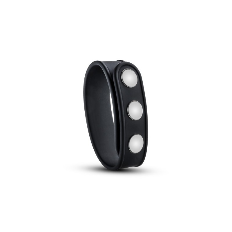 Δαχτυλίδι πέους VS5 3 Snap Cock Strap Black