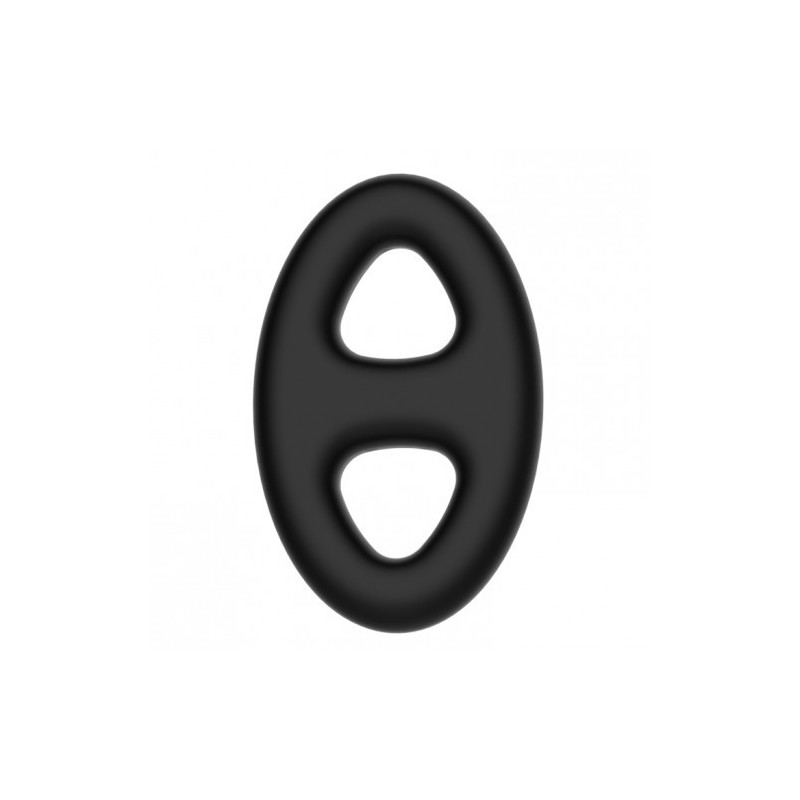 Crazy Bull Double Stretchy Silicone Cock and Ball Ring