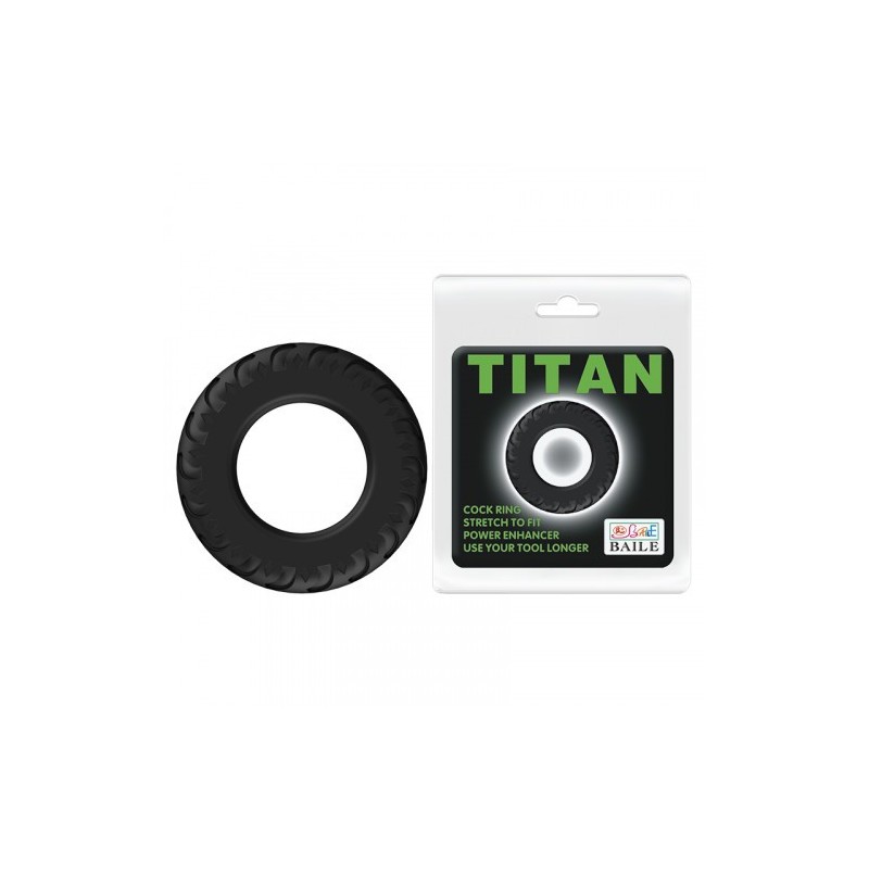 Ευκολοφόρετο δαχτυλίδι πέους σιλικόνης ΤΙΤΑΝ