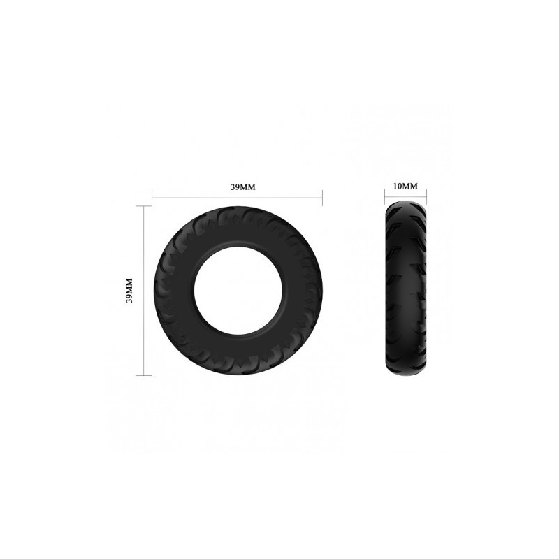 Ευκολοφόρετο δαχτυλίδι πέους σιλικόνης ΤΙΤΑΝ