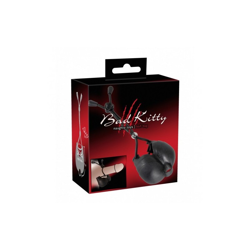 Θηλιά Πέους με Θήκη για τους Όρχεις Bad Kitty