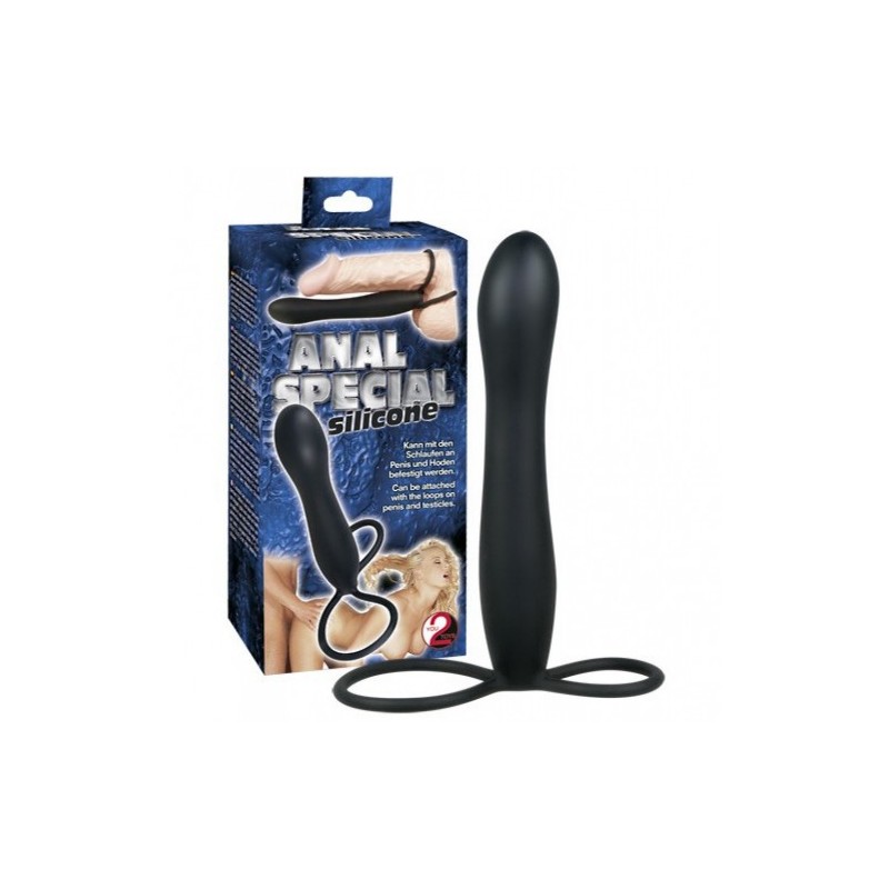 Μαύρο Προσθετικό Πέους γιά πρωκτικό σέξ