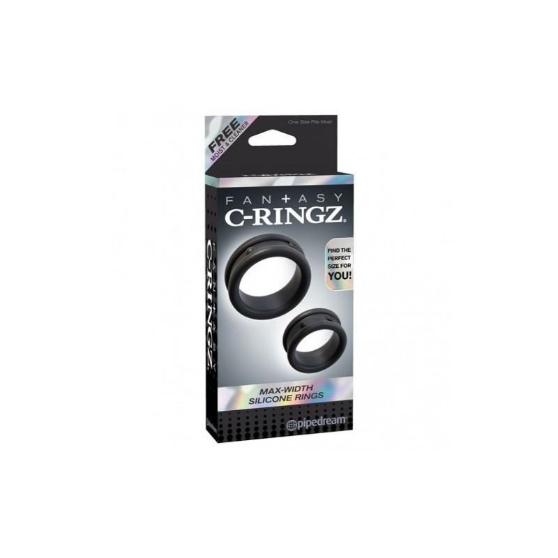 Fantasy C-Ringz Max-Width Silicone Rings
