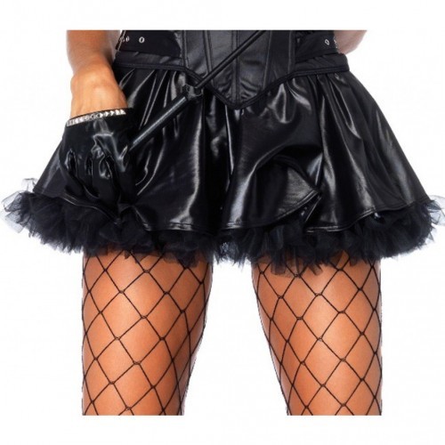 Wetlook Petticoat Skirt