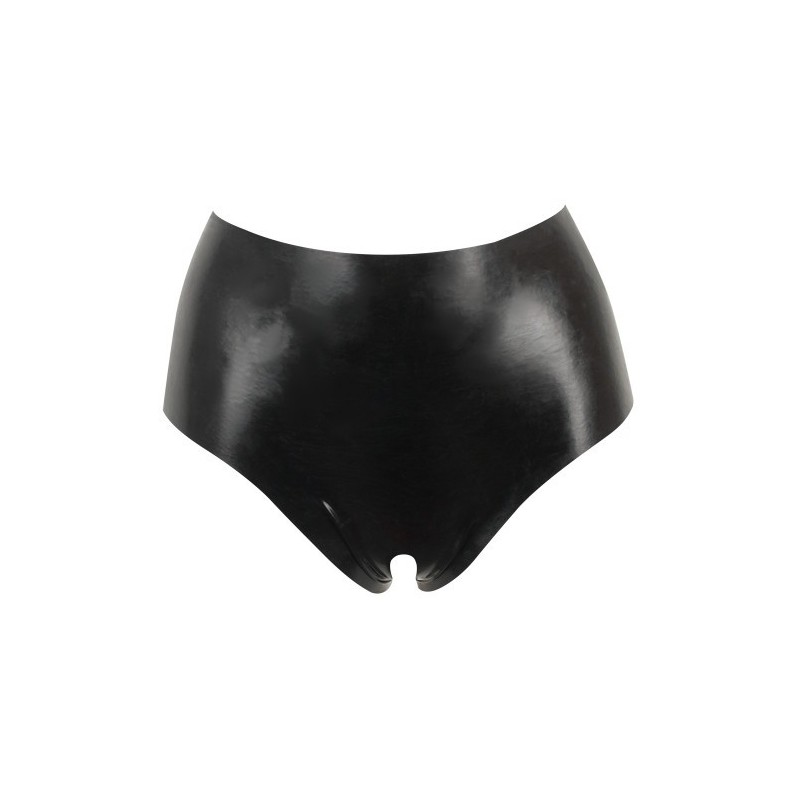 Μαύρο Λατέξ εσώρουχο χωρίς καβάλο