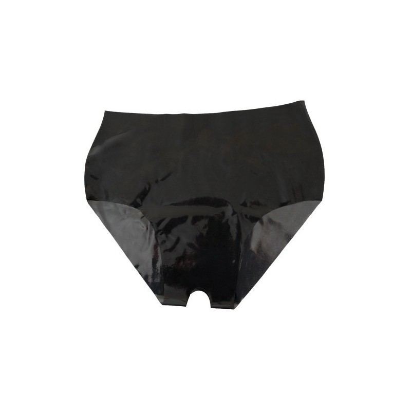 Μαύρο Λατέξ εσώρουχο χωρίς καβάλο