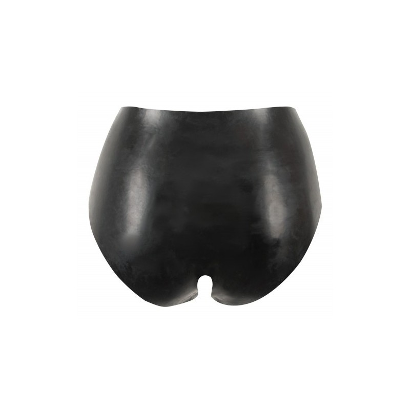 Μαύρο Λατέξ εσώρουχο χωρίς καβάλο