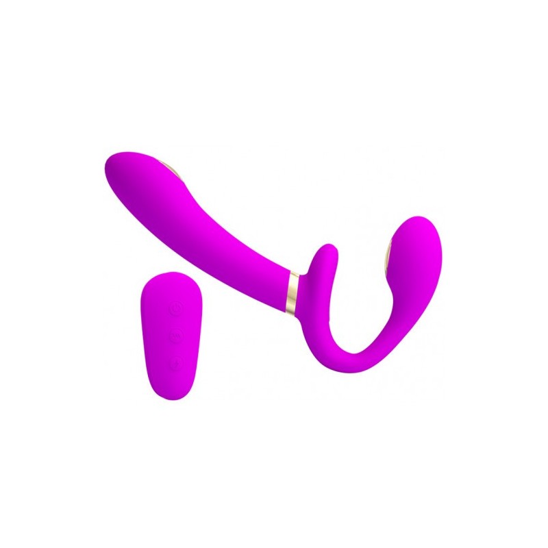 Pretty Love Thunderbird Wireless Electric Shock Strapless Strap-on