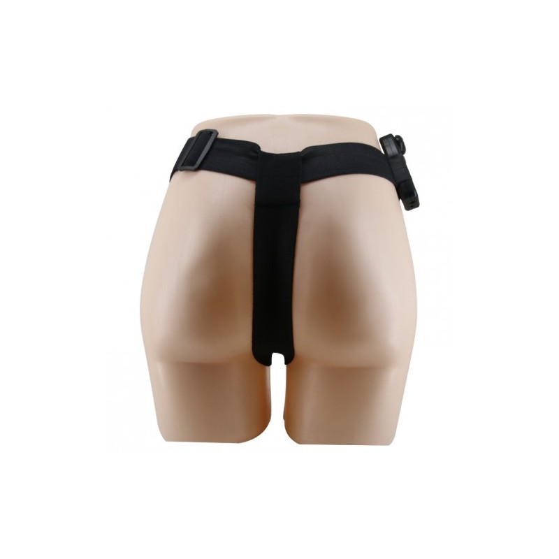 Δονούμενη Ζώνη Στραπόν Ενός Μεγέθους με Ντίλντο 16εκ