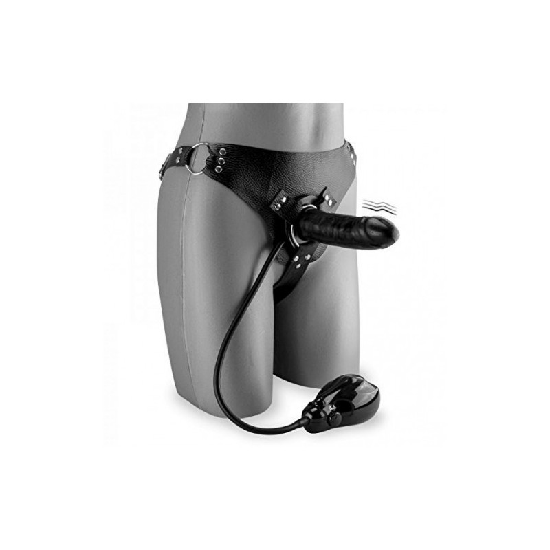 Στραπον με φουσκωτό ηλεκτρικό και δονούμενο ντίλτο