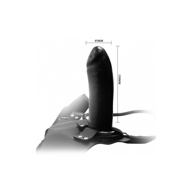 Στραπον με φουσκωτό ηλεκτρικό και δονούμενο ντίλτο