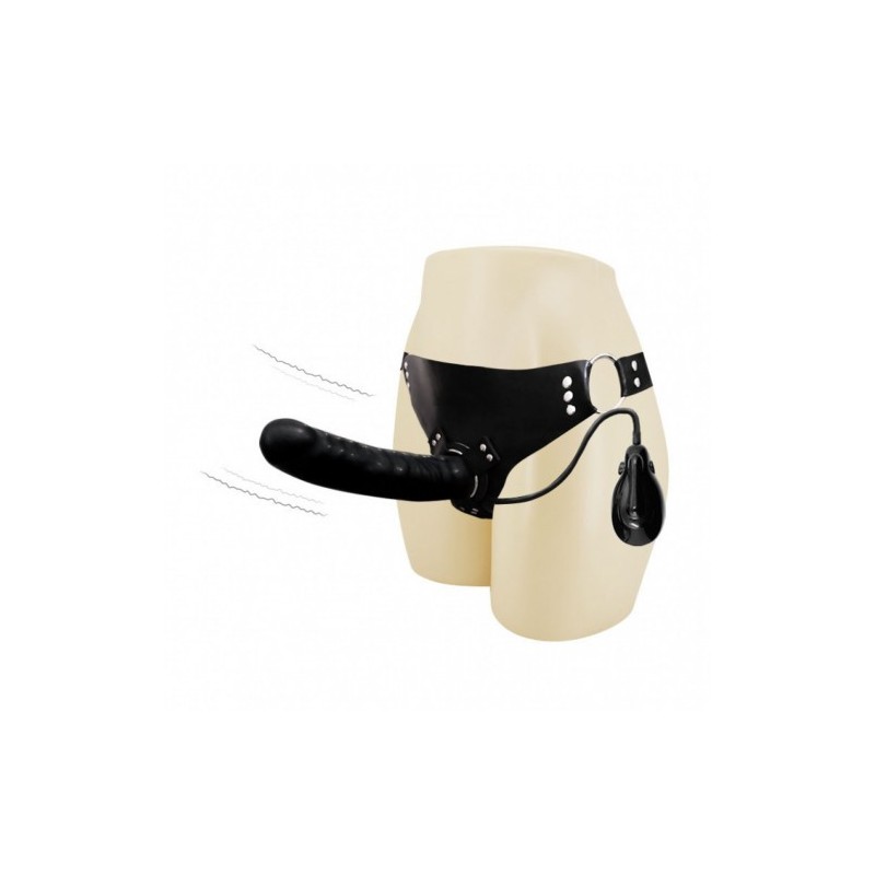 Στραπον με φουσκωτό ηλεκτρικό και δονούμενο ντίλτο