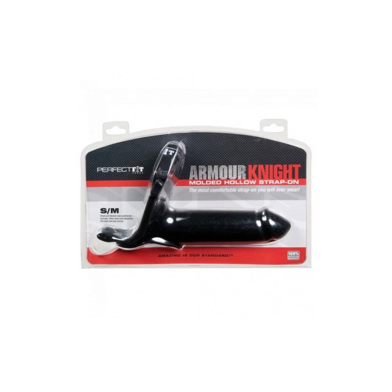 Perfect Fit Ανδρικό ζωνάτο Τζόκ με Μαύρο ομοίωμα και με οπή Μ/Μ