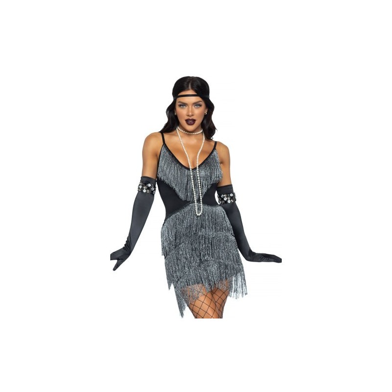 Ασημένιο Φόρεμα Leg Avenue