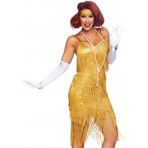 Χρυσό Φόρεμα Leg Avenue Dazzling Daisy