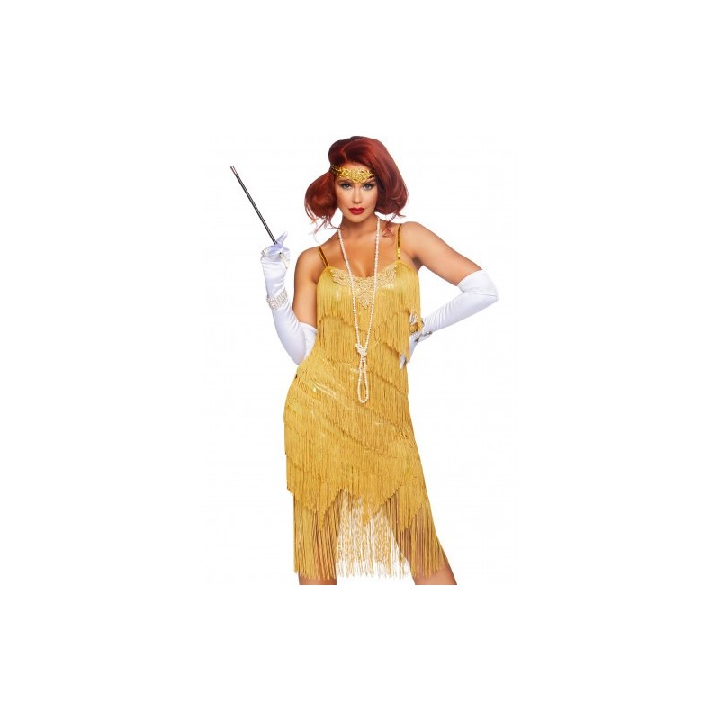 Χρυσό Φόρεμα Leg Avenue Dazzling Daisy