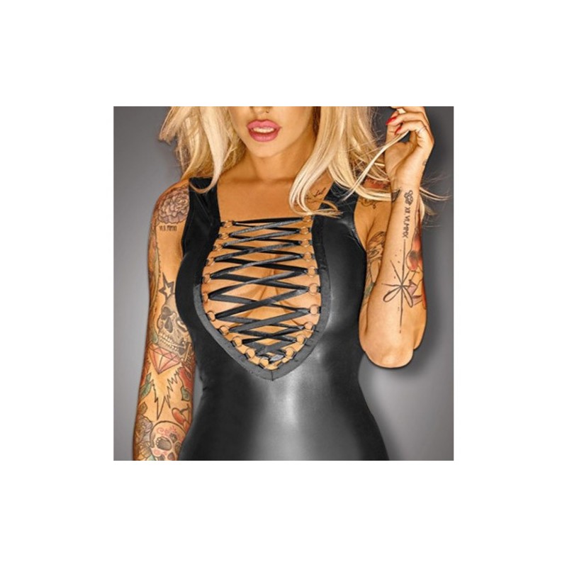 Noir MiniDress with Lacing