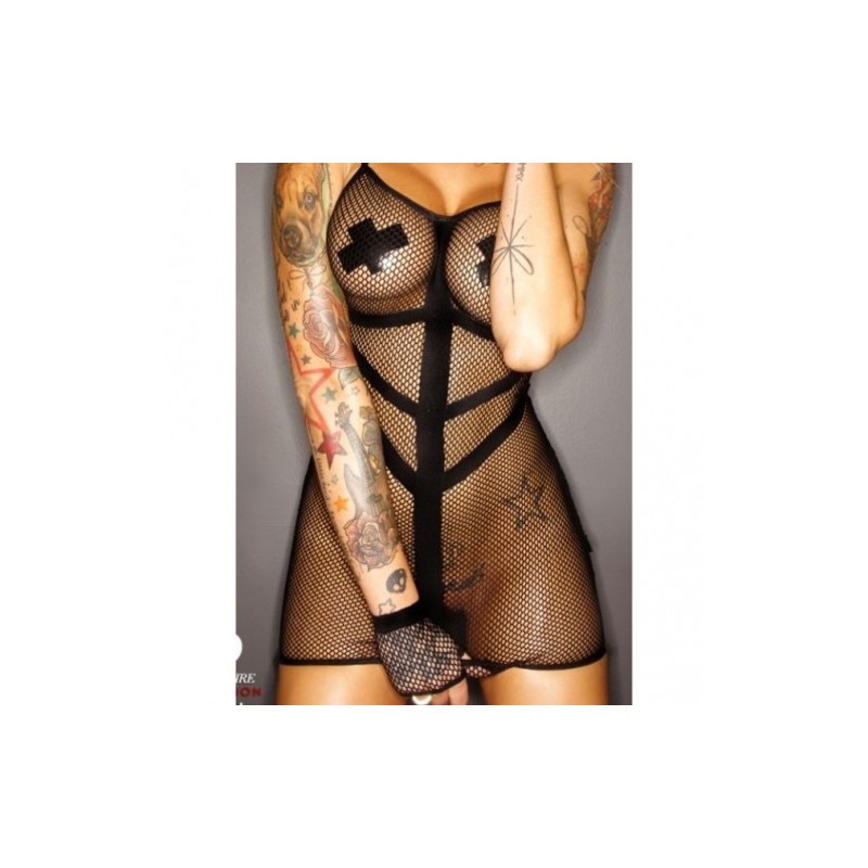 Dark Desire Malvina Mesh Dress