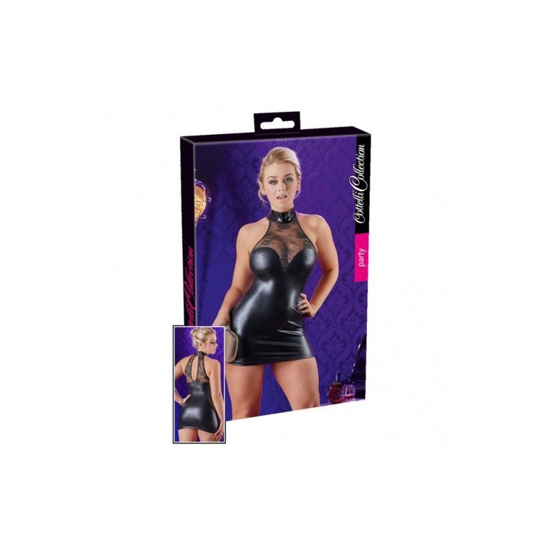 Glamorous Wetlook Mini Dress