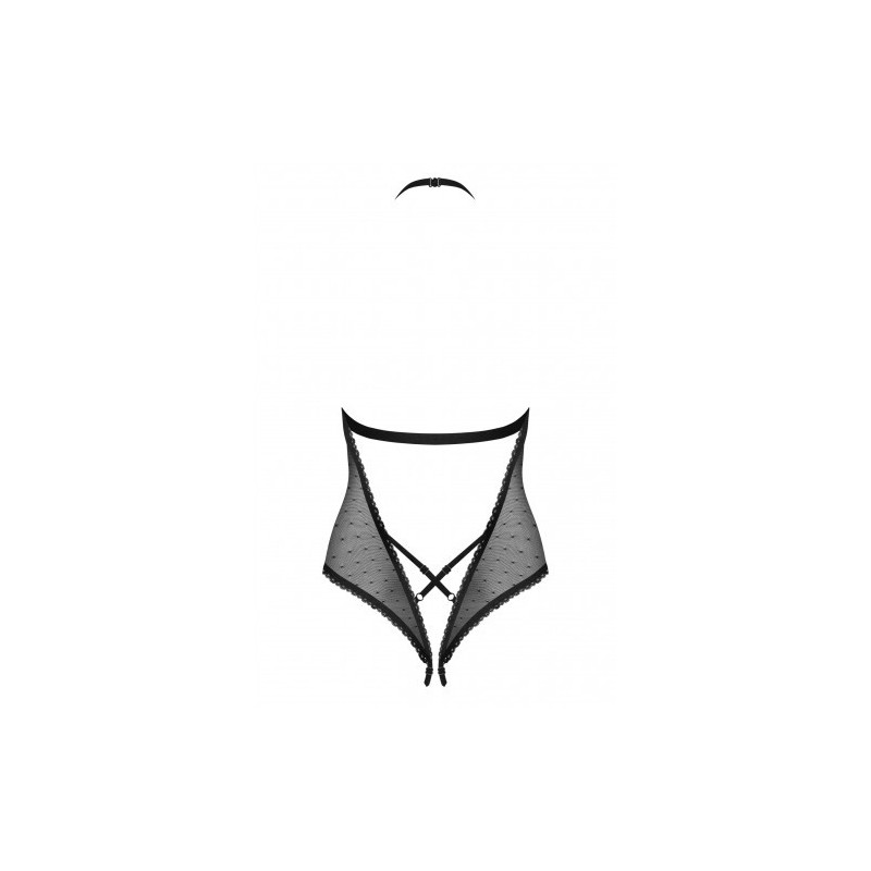 Εξώστηθο Κορμάκι με Ανοιχτο Κάβαλο Obsessive Mauress