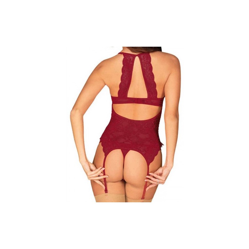 Obsessive Ivetta Αισθησιακός Κορσές &amp Στρίνγκ