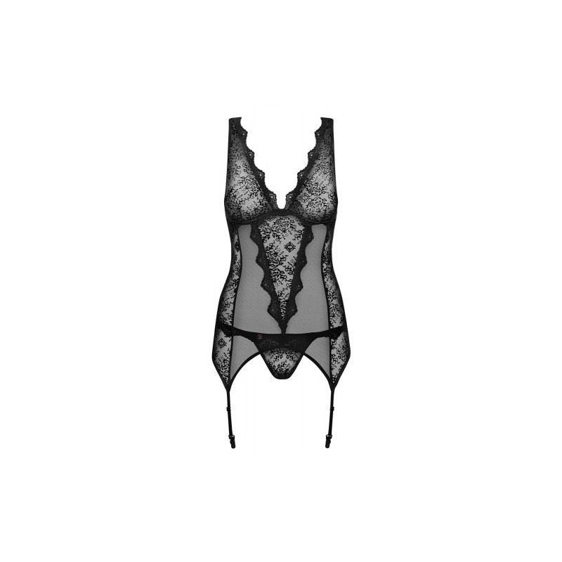 Obsessive Κομψός κορσές με στρίνγκ