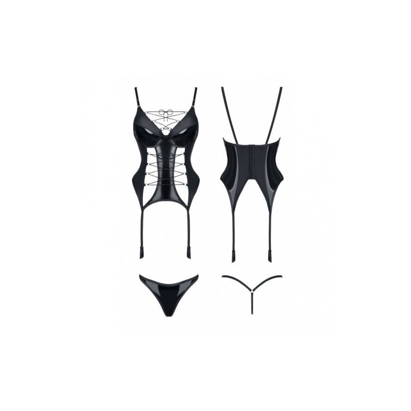 Demoniq Ruth Corset with Lacing