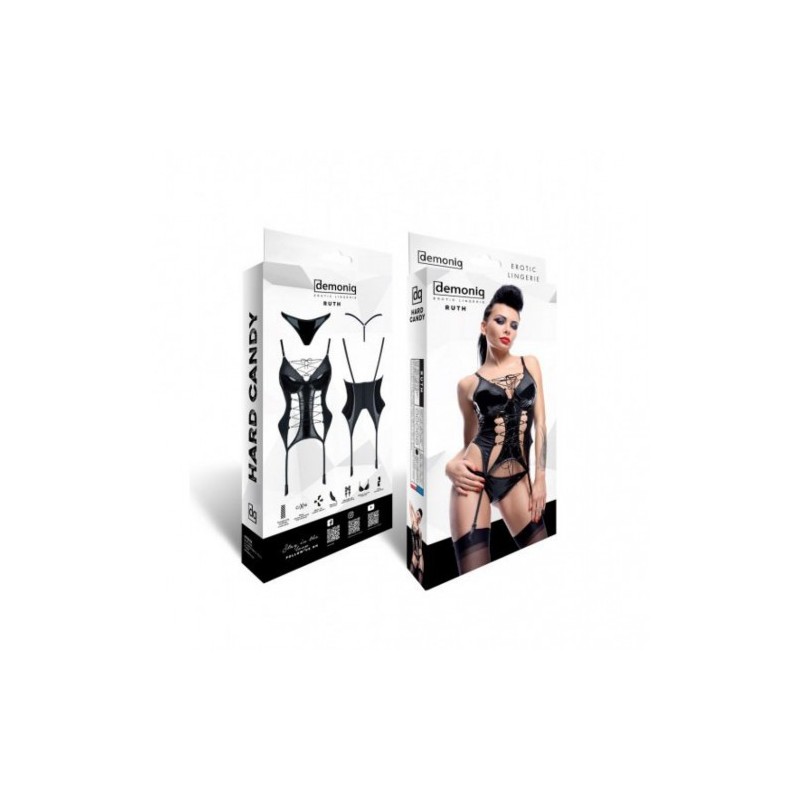 Demoniq Ruth Corset with Lacing