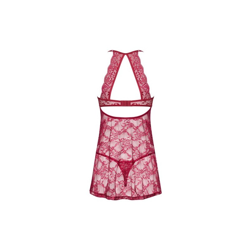 Obsessive Ivetta Αισθησιακό κόκκινο Babydoll