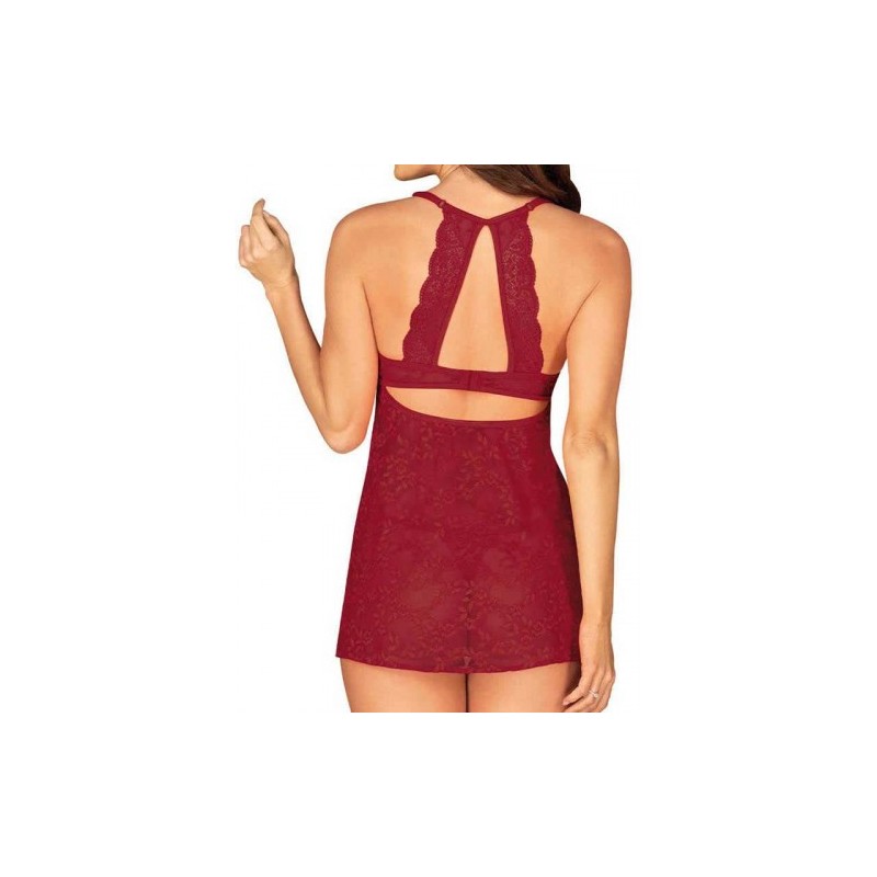 Obsessive Ivetta Αισθησιακό κόκκινο Babydoll