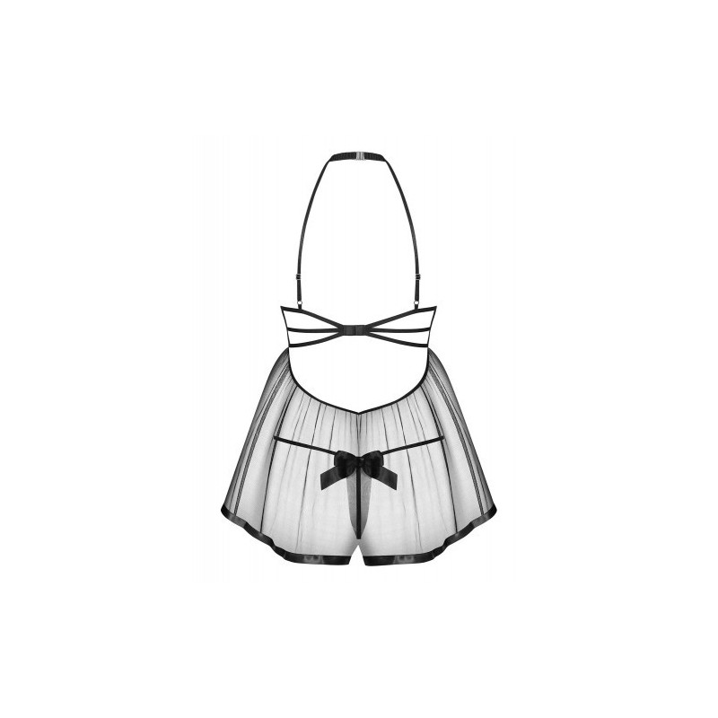 Obsessive Delishya Μίνι Φορεματάκι σε μαύρο