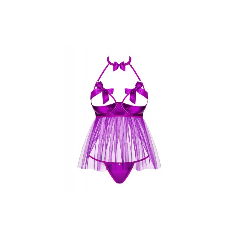 Obsessive Delishya Μίνι Φορεματάκι σε μώβ